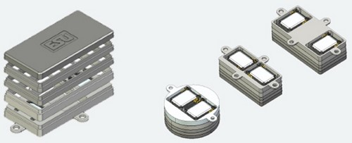 ESU 50340  - Lautsprecherset, Dual 11x15mm, Modulares Schallkapselset für 28, 20x40, 16x35 (32)